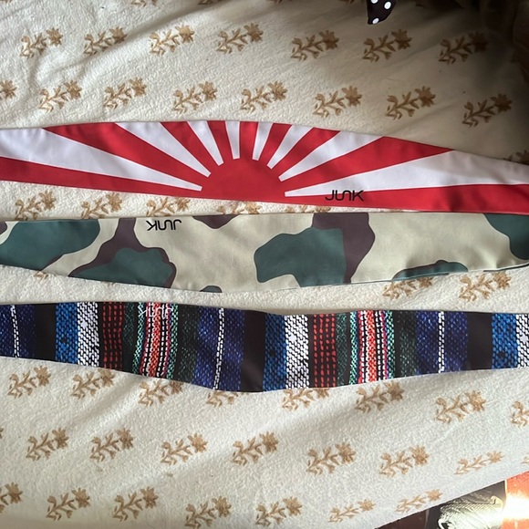 Bandeau De Tête JUNK Brands - Collection Americana - Noir